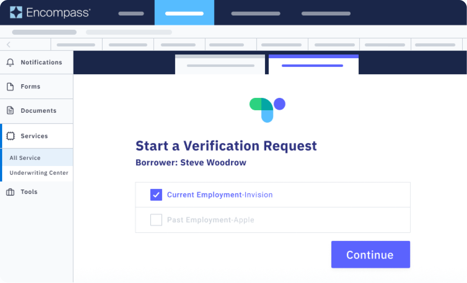 Encompass UI